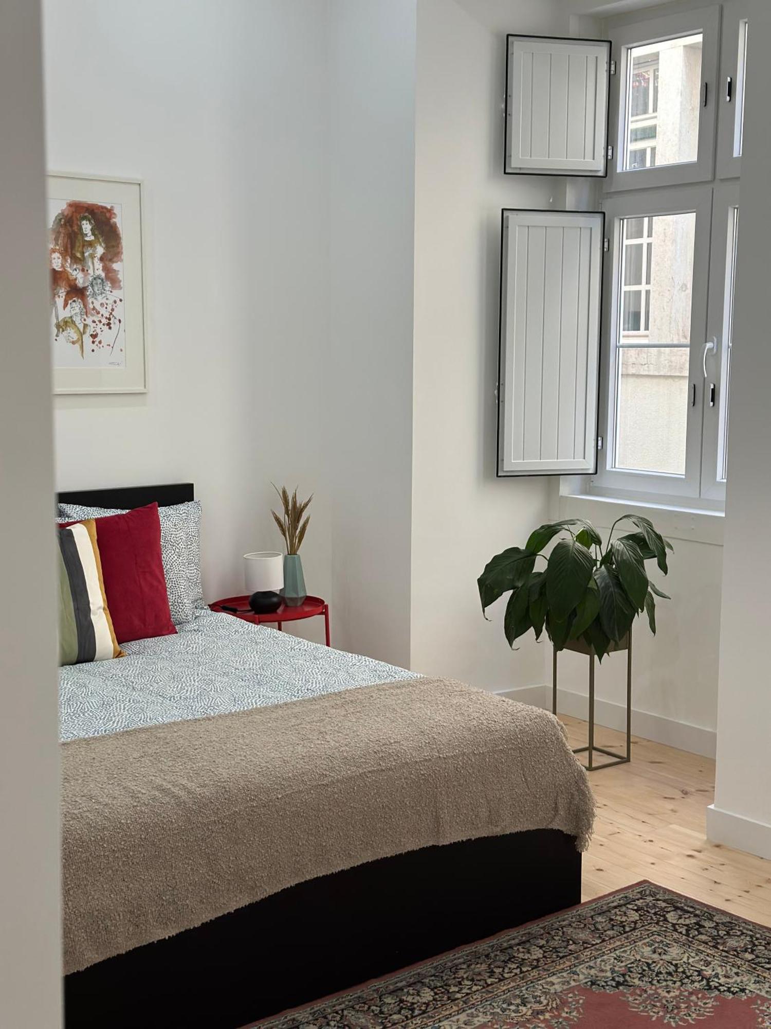 Modern Bedroom In Lisboa Exteriér fotografie