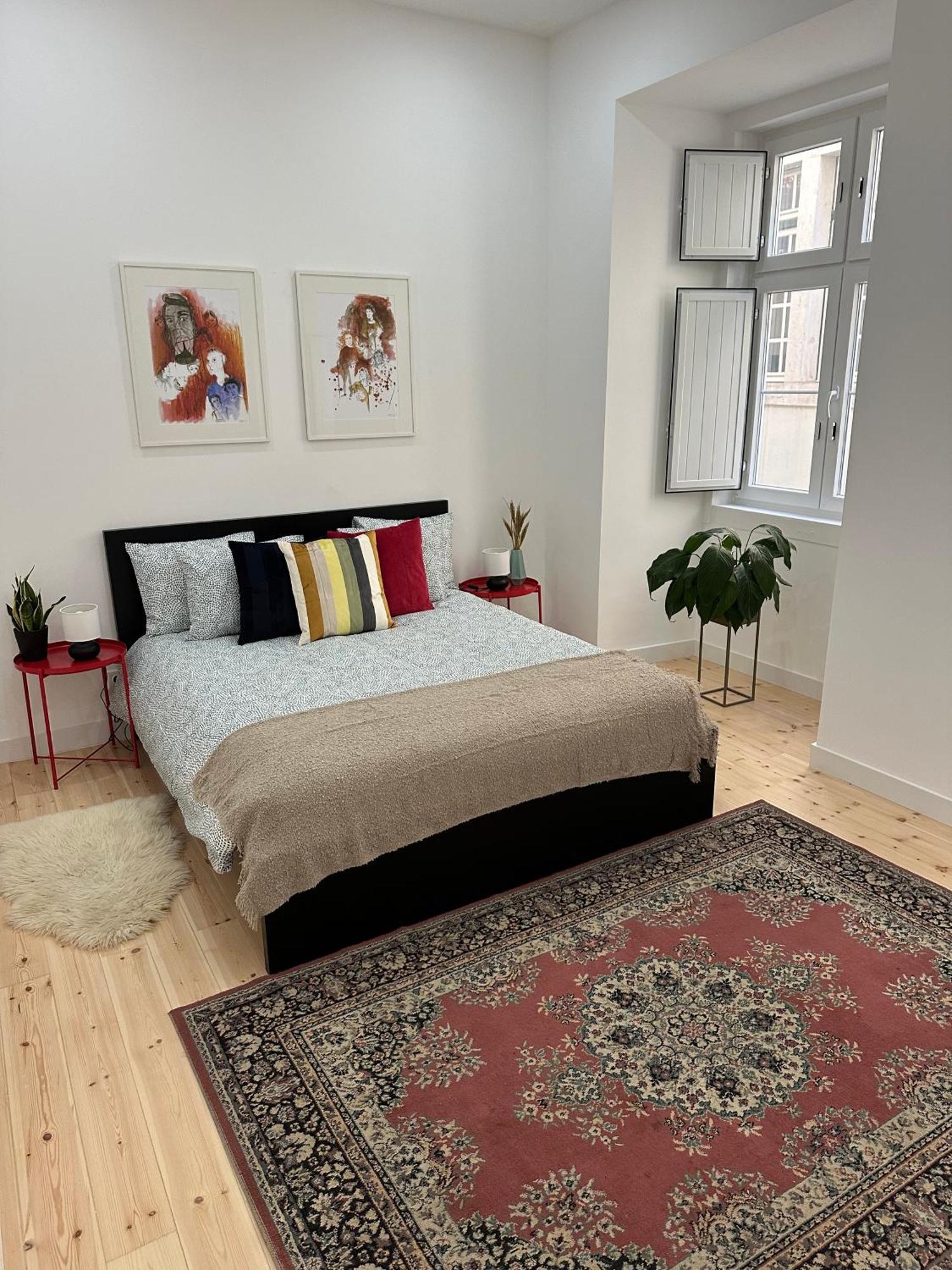 Modern Bedroom In Lisboa Exteriér fotografie